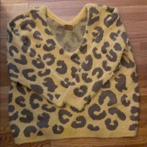 Fuzzy sweater